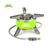 BRS Burner 4200W 7000W Outdoor Camping Gas Stove Foldable Hiking Picnic Furnace Portable Tourist Cooking Burner Camping Supplies